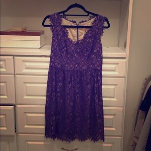 Shoshanna dress purple